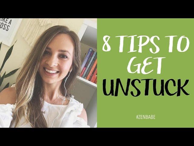 How to Get UNSTUCK in Life  (fast + easy ways) | Alisha Leytem