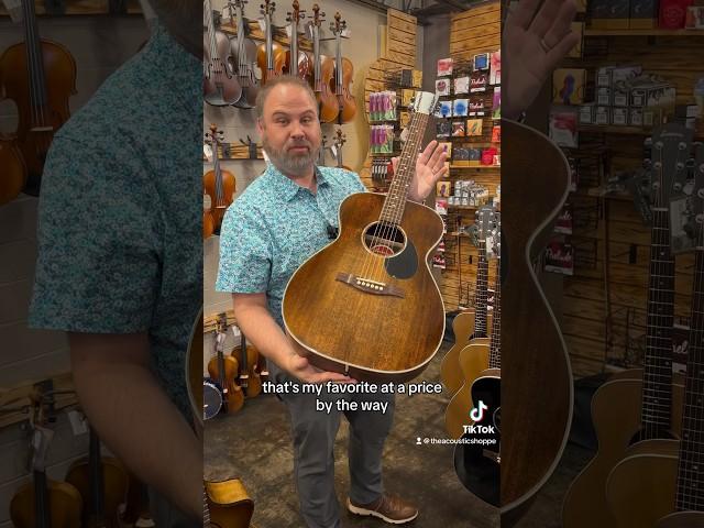 John’s showing us the best guitar under $500! #budgetguitar #eastmanguitars #guitar