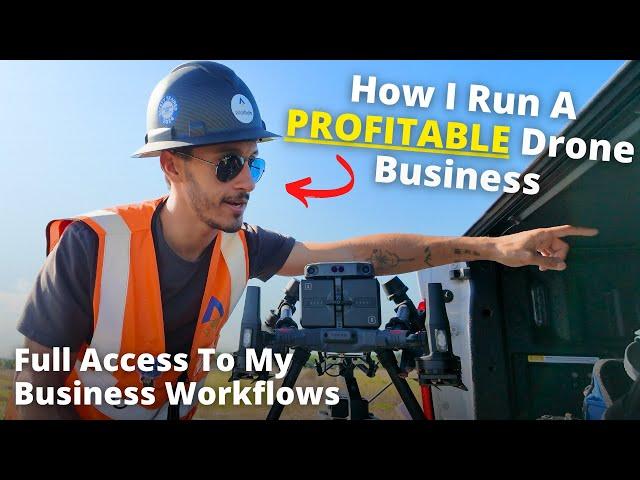 Learn How To Run A PROFITABLE Drone Business