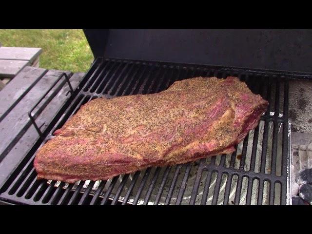 Let's Smoke A Beef Brisket On The Grill