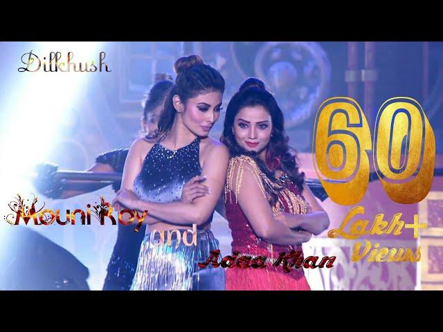 Mouni Roy and Adaa Khan Together Dance