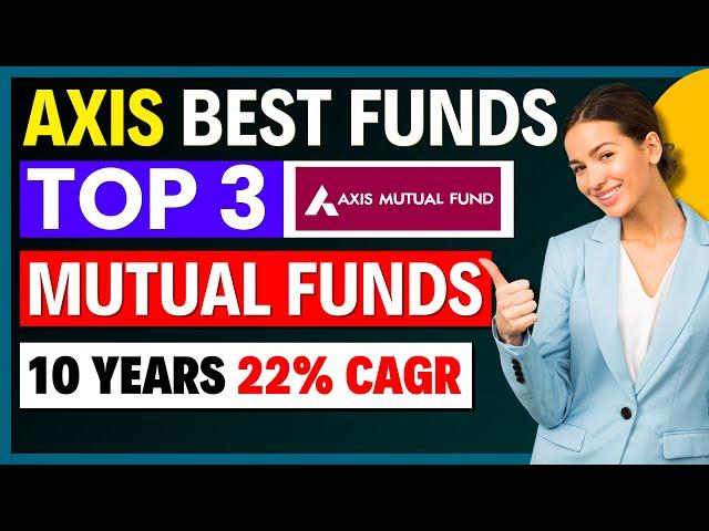 Top 3 Funds of Axis Mutual Fund । 22% CAGR in last 10 Years - Best Funds