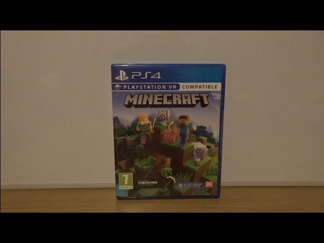 Minecraft PS4 (UK) Unboxing