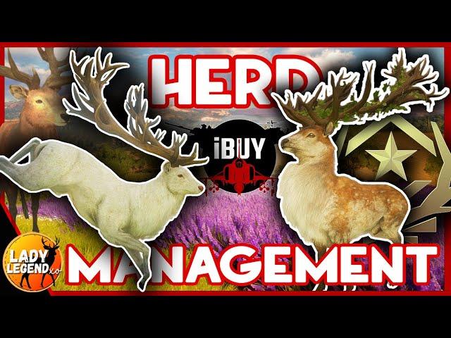 How to Spawn RED DEER GREAT ONES with HERD MANAGEMENT!!! - Call of the Wild