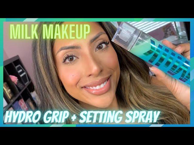 Milk Makeup Hydro Grip Setting Spray 1st Impression & Wear Test