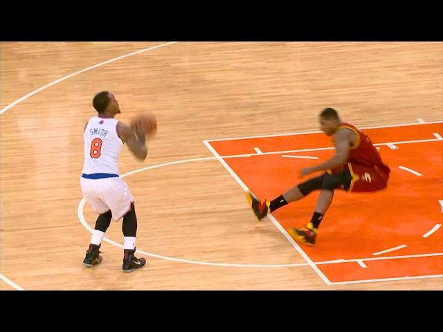 J.R. Smith highlights but they get increasingly more ridiculous