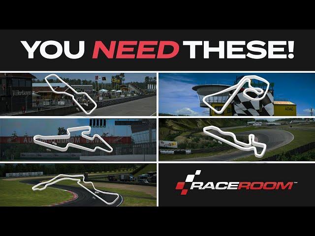 RaceRoom - The 5 Tracks You NEED To Get [ They're not the ones you may think ]