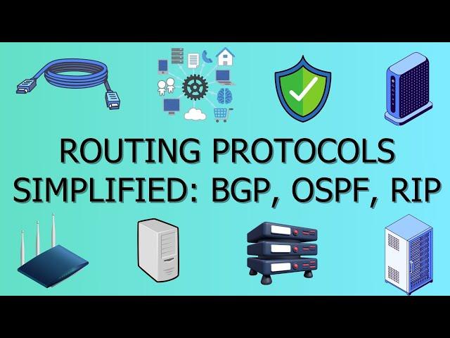 Routing and Routing Protocols Simplified: BGP, OSPF, RIP