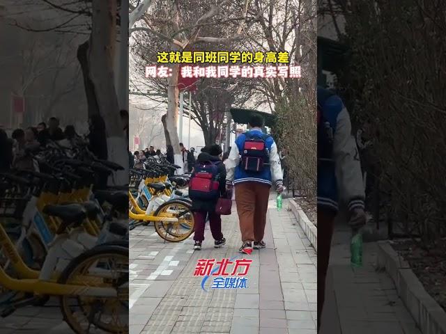 這就是同班同學的身高差 網友：我和我同學的真實寫照#小學生身高 #同學 #真實事件 #新聞 #shorts