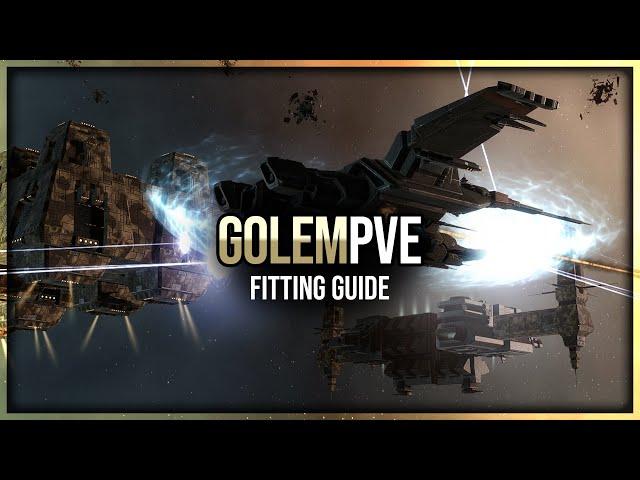 Eve Online - Solo PVE Golem Marauder Fit & Clone Guide