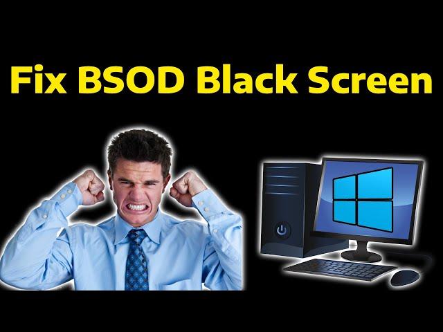 How To Fix BSOD & Black Screens AMD/NVIDIA in Windows