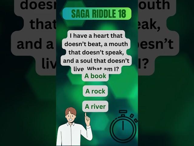 Saga riddles that challenge your mind! Riddle: 18