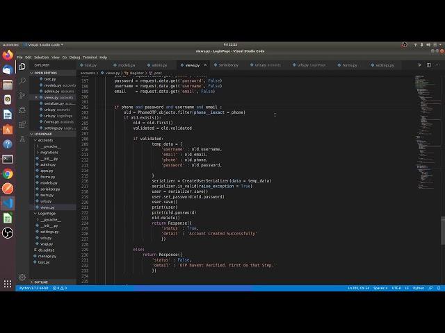 How to create Login and SignUp with Phone OTP validation in Django 2020 || Part -2 || The Codrammers