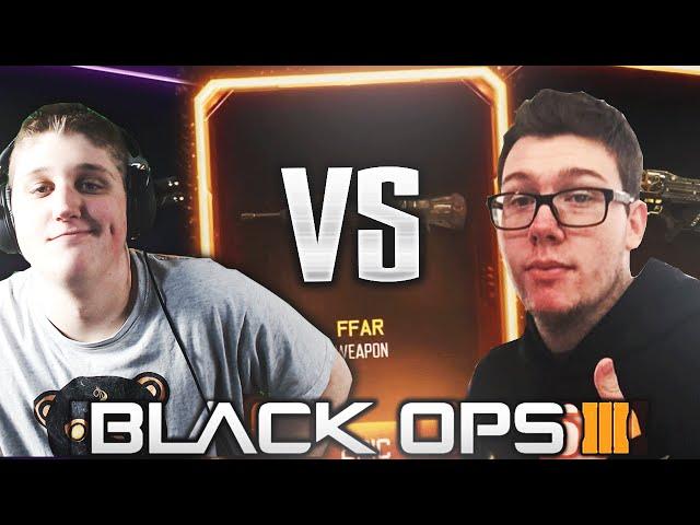FIRST EVER "SUPPLY DROP" OPENING RACE VS BIGFOLTZ! - Most DLC Weapons WINS! (Black Ops 3)