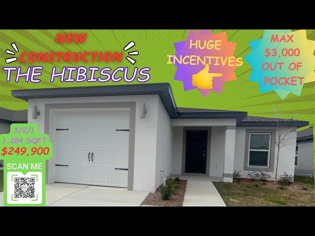 New Construction Under 250K - Max $3,000 OUT OF POCKET  to purchase this New Build- The Hibiscus LGI