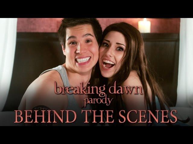 The Making of Breaking Dawn Parody by The Hillywood Show®