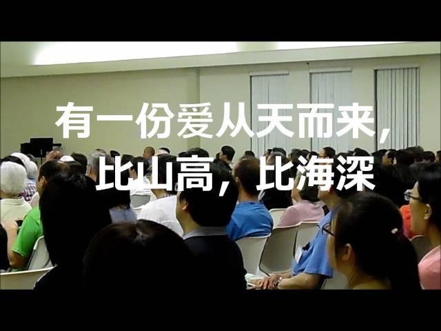 I love Evangelical Chinese Church of Seattle我爱西雅图证道堂(66): 有一份爱从天而来