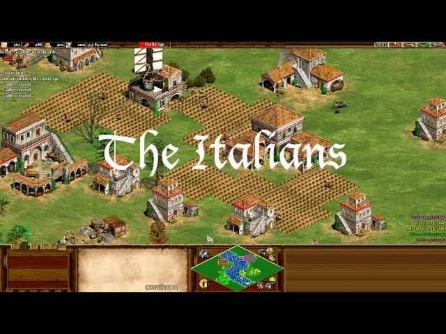 Age of Empires II: Forgotten Empires (Italians)