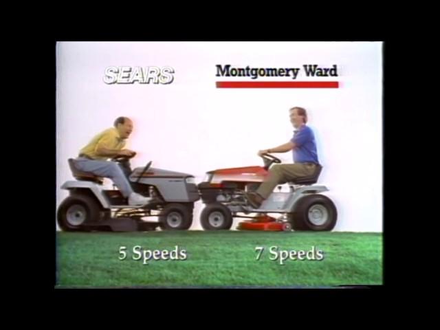 (Wards Vs Sears Lawn) Montgomery Ward Commercial 1992