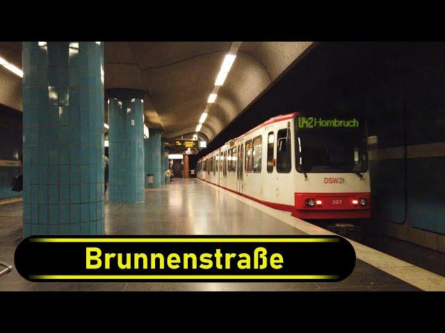 Stadtbahn Station Brunnenstraße - Dortmund  - Walkthrough 