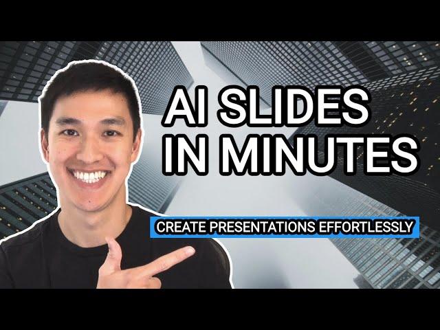 How to create AI slides in minutes