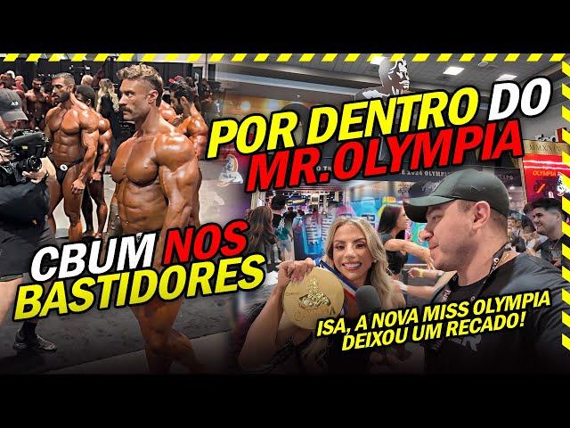 A VERDADE SOBRE OS BASTIDORES DO MR. OLYMPIA 2024 ! CBUM E ISA PEREIRA