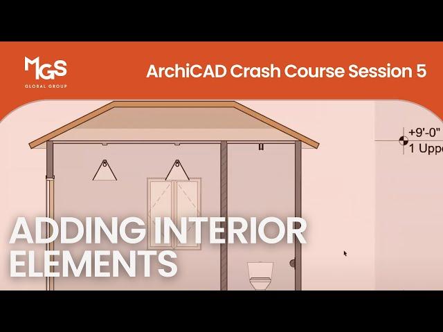 ArchiCAD Crash Course 5: Interior Elements