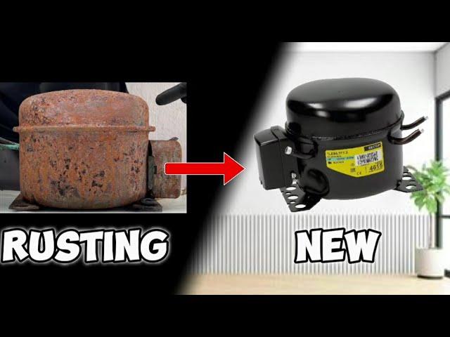 Fully Restoration Refrigerator Compressor  amazing video