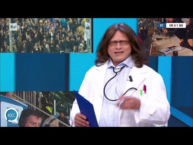 L'intervento del Professor de Riccardis -  Quelli che il calcio 04/11/2018