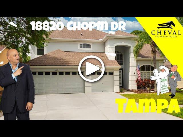 Tampa Realtor Vincent Arcuri presents 18820 Chopin Drive