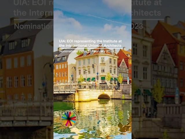 UIA: EOI representing the Institute at the International Union of Architects