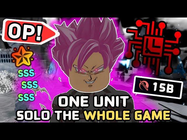 Can GOKU BLACK Solo The Whole Game?! | Anime Last Stand