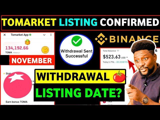 Tomarket Airdrop Listing Date - Things i learnt from shared Token