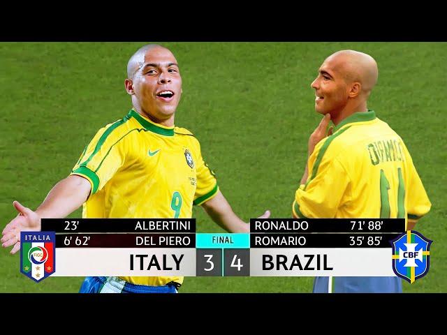 Romario will never forget Ronaldo Nazario's performance in this match