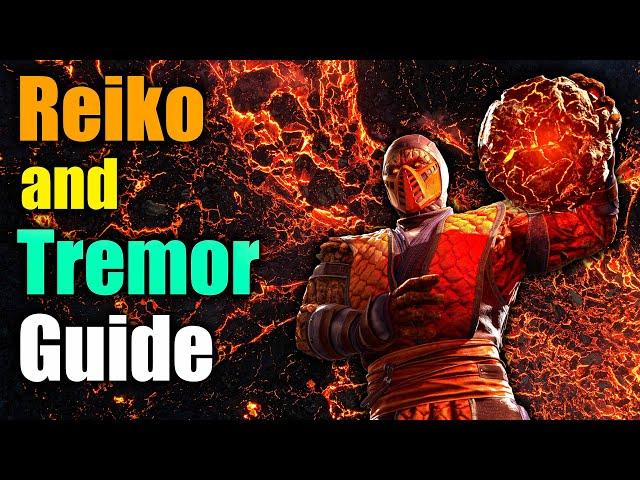 How to Play Reiko and Tremor Advanced Guide! 70% combos Mortal Kombat 1