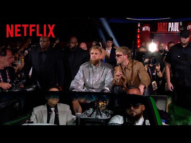 Jake Paul's Entrance | Jake Paul vs. Mike Tyson | Netflix