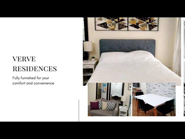 Studio For Rent in Verve Tower BGC