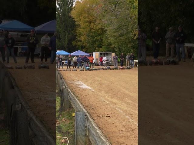 Biggest RC car drag race all at the same time