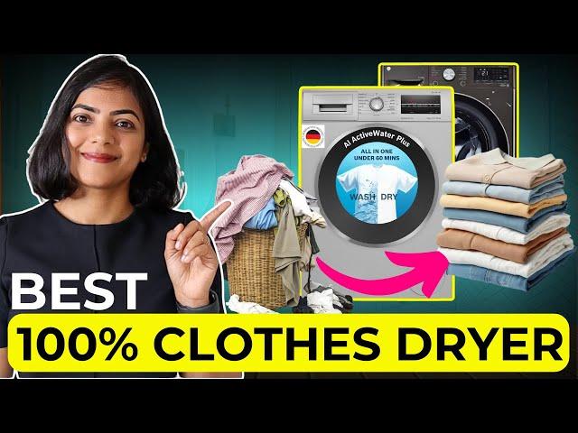 Best washing machine with 100% drying 2024 | Washer Dryer Combo, Standalone Dryer