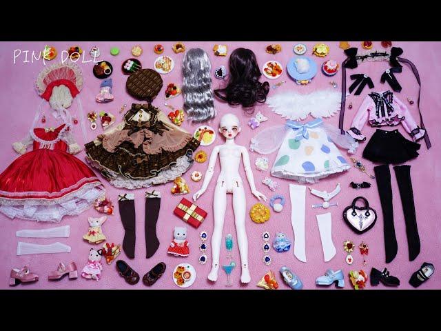 Chocolate Princess  BJD Unboxing Ophelia Lina ChouChou Dress Up