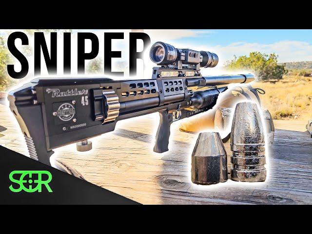 SUPER POWERFUL… CRAZY ACCURATE.. They REALLY did make the ULTIMATE Air-Sniper!