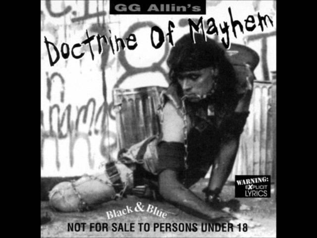 GG Allin - I Wanna Piss on You