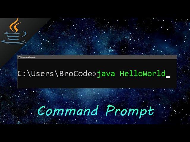 Java compile and run with command prompt 