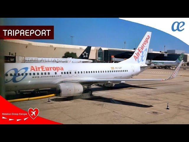 TRIPREPORT 4K | Air Europa Boeing 737-800 EC-LUT | Palma de Mallorca - Madrid-Barajas | 30.07.2024