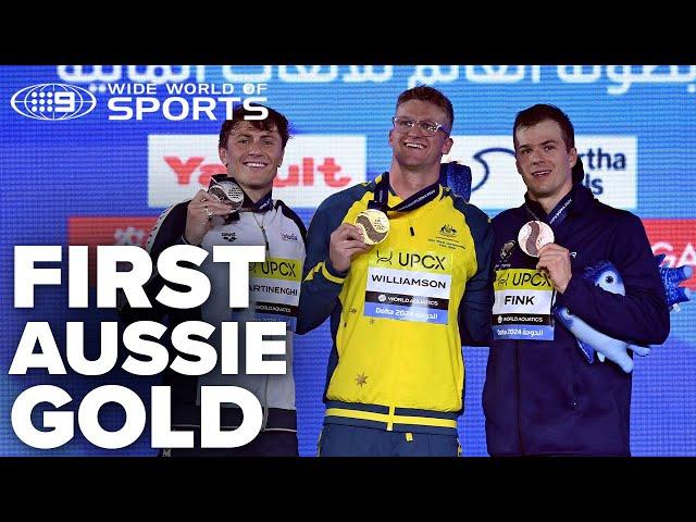 Sam Williamson's inspirational Gold Medal Ceremony | Wide World of Sports