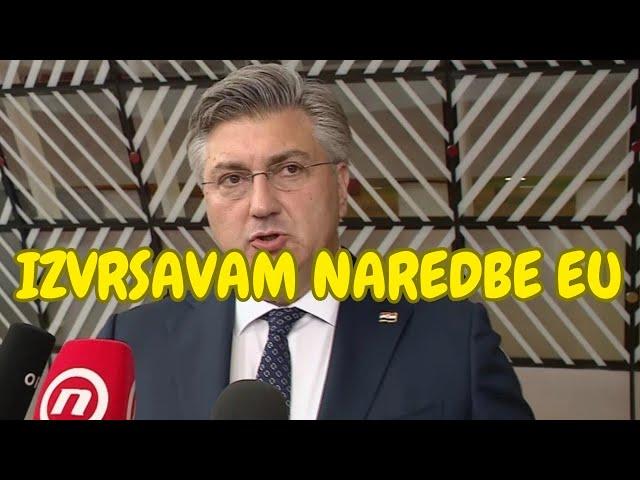 Plenković iz Brisela: Milanović i jataci žele Hrvatsku izvan NATO-a