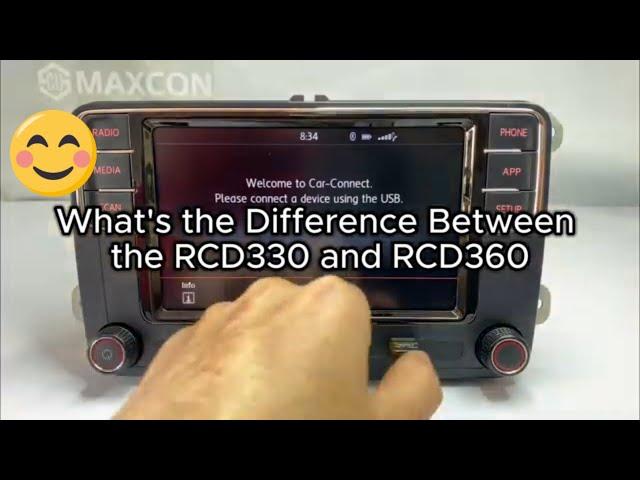 What's the Difference Between the RCD330 and RCD360