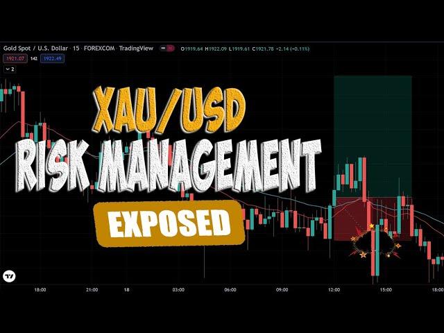 XAU/USD RISK MANAGEMENT (SECRET TO LONG-TERM SUCCESS)