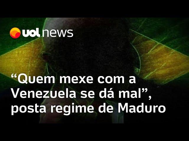 Venezuela ataca Lula em perfil oficial do regime de Maduro: 'Quem mexe com a Venezuela se dá mal'