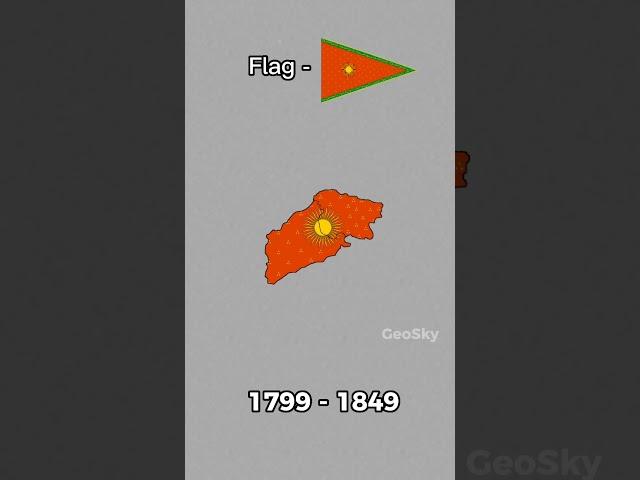 Evolution of India  #shorts #geography #map #flag #india #history #empire #viral